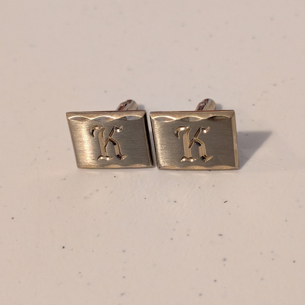 Vintage K Cufflinks